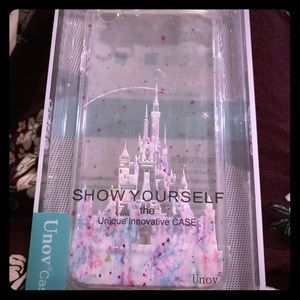 Unov Cinderella Watercolor Castle iPhone 7 Case